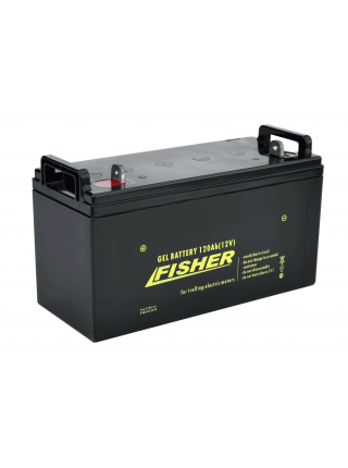 Электромотор Fisher 55 + аккумулятор Gel 120Ah