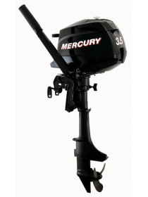 Підвісний двигун Mercury F 3.5 M (4хтактний, потужність 3,5 л.с.)