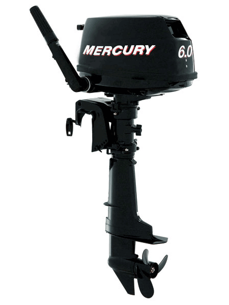 Подвесной мотор Mercury F 6M  (4хтактный, мощность 6 л.с.)